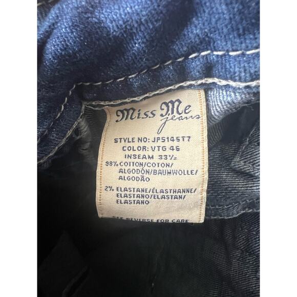 Miss Me mid rise straight jean size 28 - Picture 9 of 10